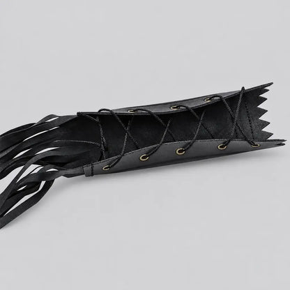 EKON Flame Fringe Motorcycle Grip & Lever Covers