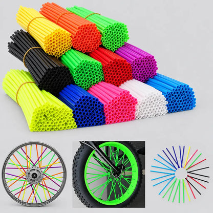 EKON 72-Piece Motorcycle Spoke Cover Kit