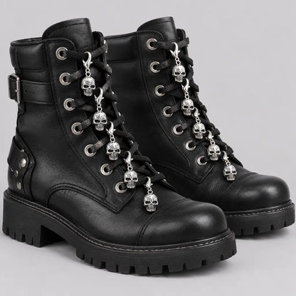 EKON Skull Shoe Charms - 12 Piece Set