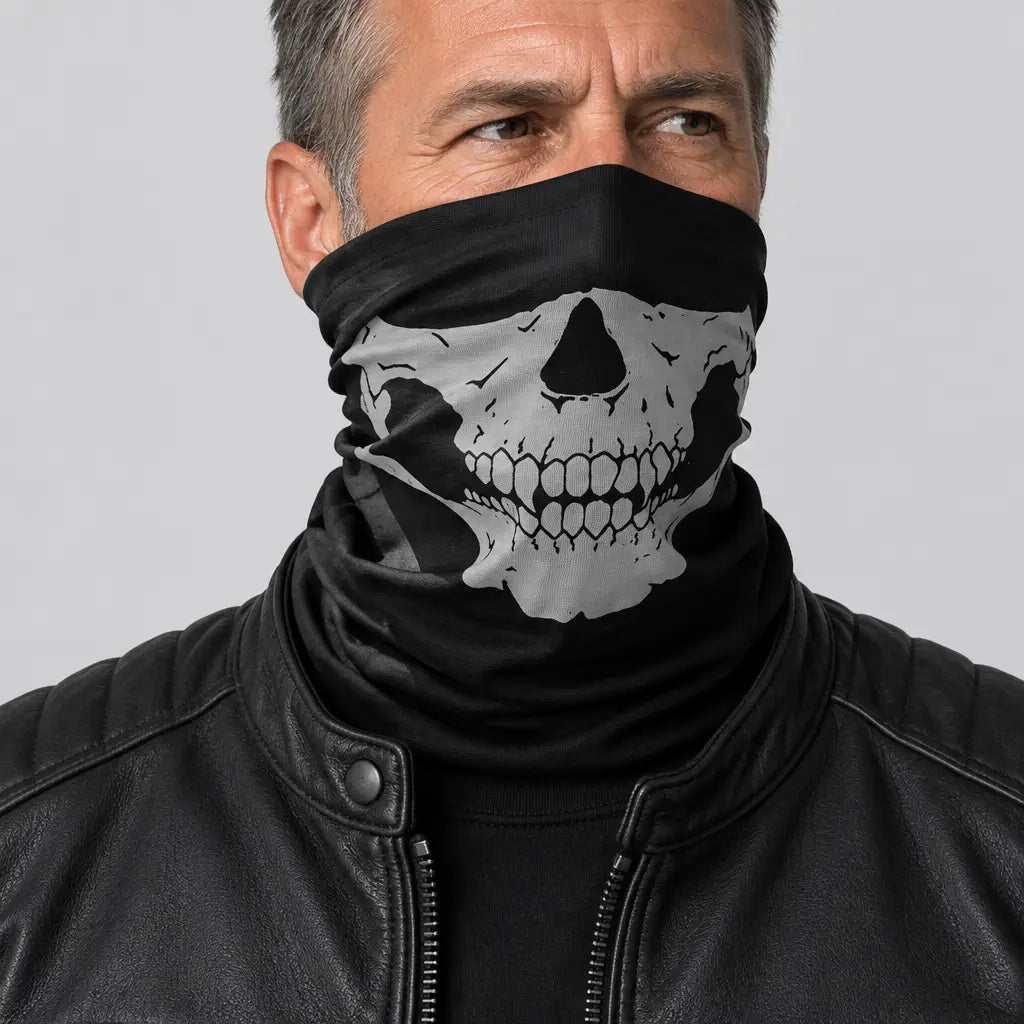 EKON Skull Neck Gaiter