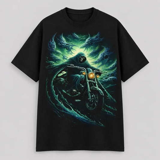 EKON Midnight Reaper Biker T-Shirt