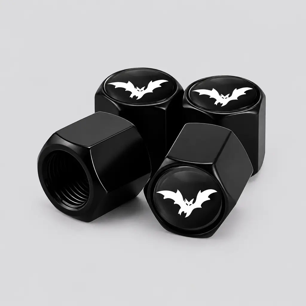 EKON Vampire Bat Tire Valve Caps