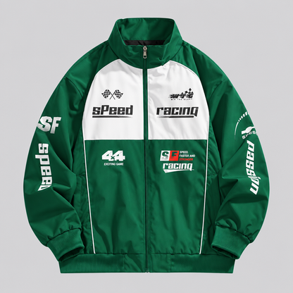 EKON Colorblock Racing Jacket