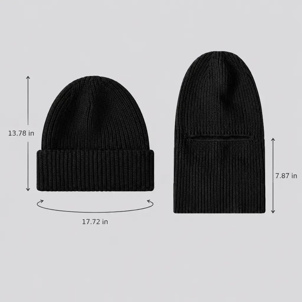 EKON Convertible Winter Beanie & Face Cover