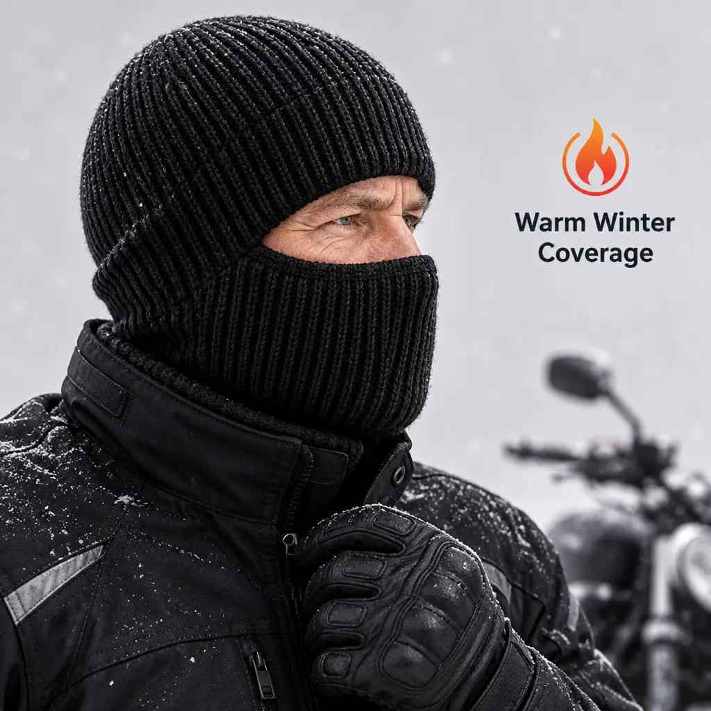 EKON Convertible Winter Beanie & Face Cover