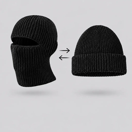 EKON Convertible Winter Beanie & Face Cover