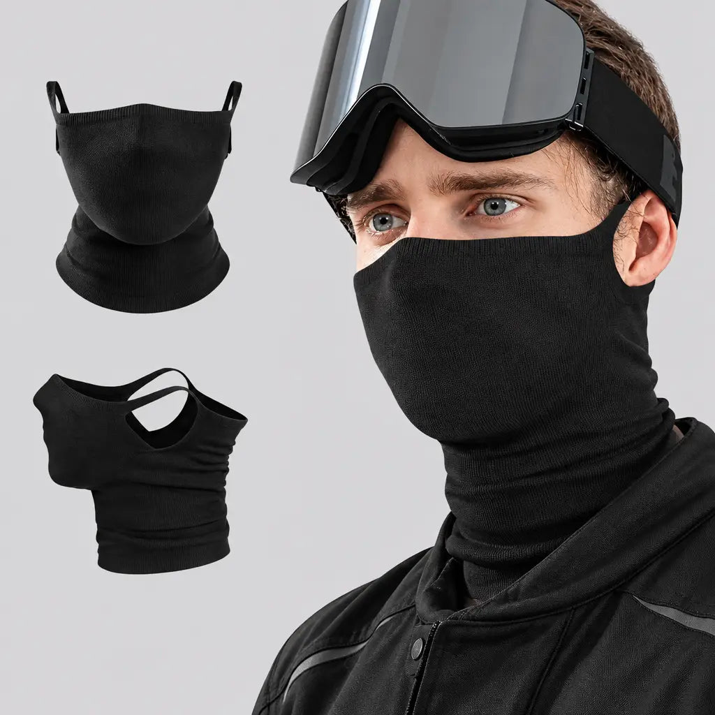 EKON Ear-Loop Riding Face Cover