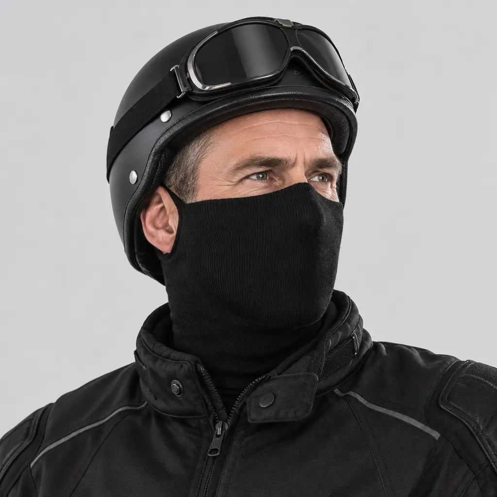 EKON Ear-Loop Riding Face Cover