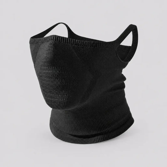 EKON Ear-Loop Riding Face Cover Black