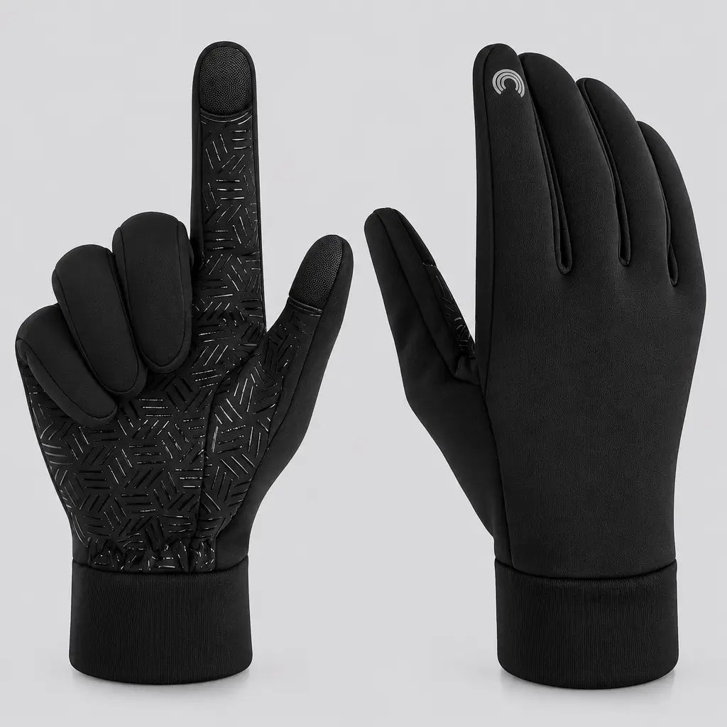 EKON Textured Palm Touchscreen Riding Gloves