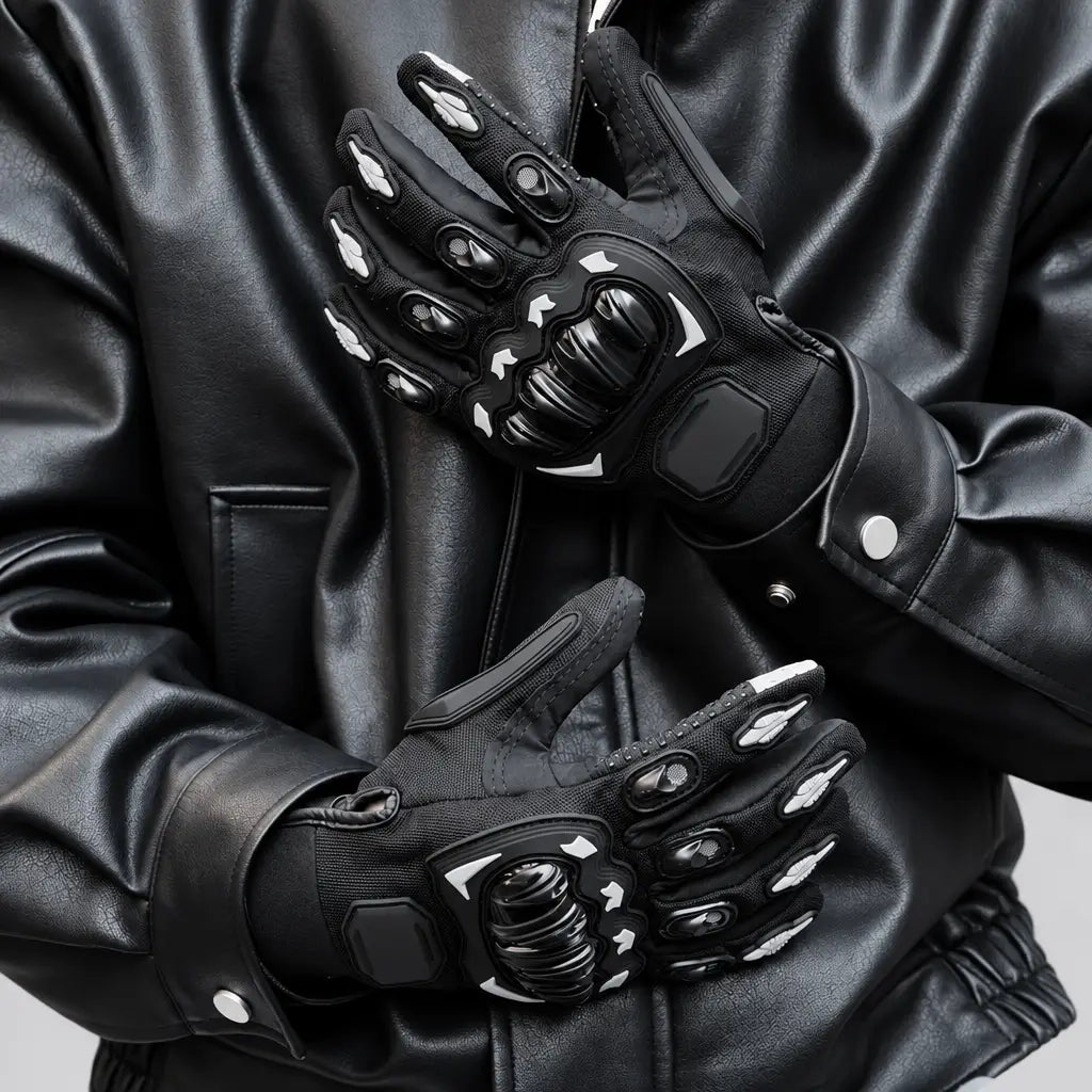 EKON Ventilated Knuckle Riding Gloves