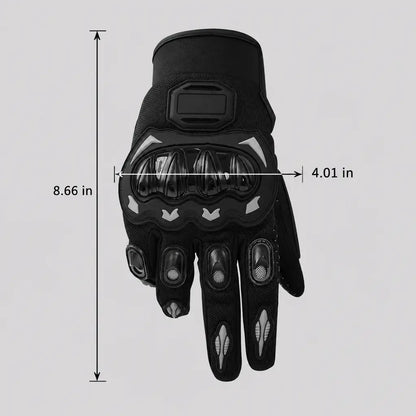 EKON Ventilated Knuckle Riding Gloves
