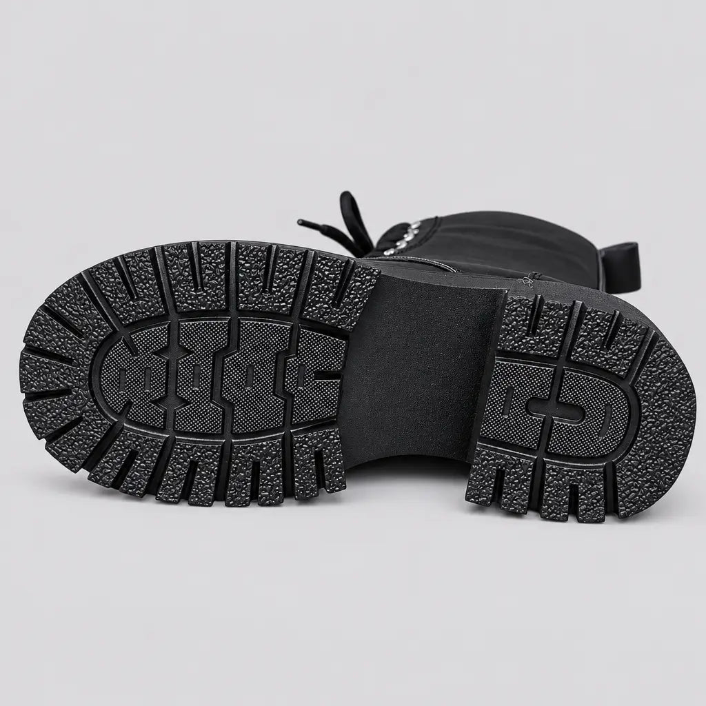 EKON Rebel Plush-Lined Platform Boots