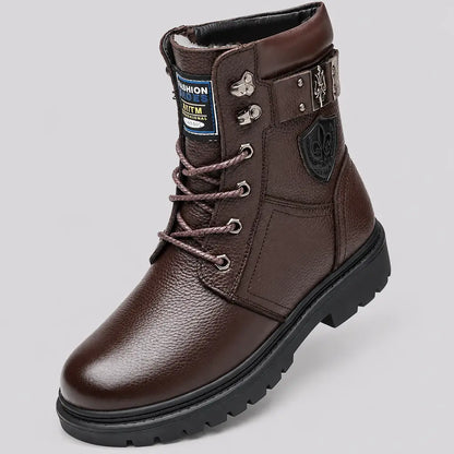 EKON Ironcrest Fleece-Lined Lace-Up Boots