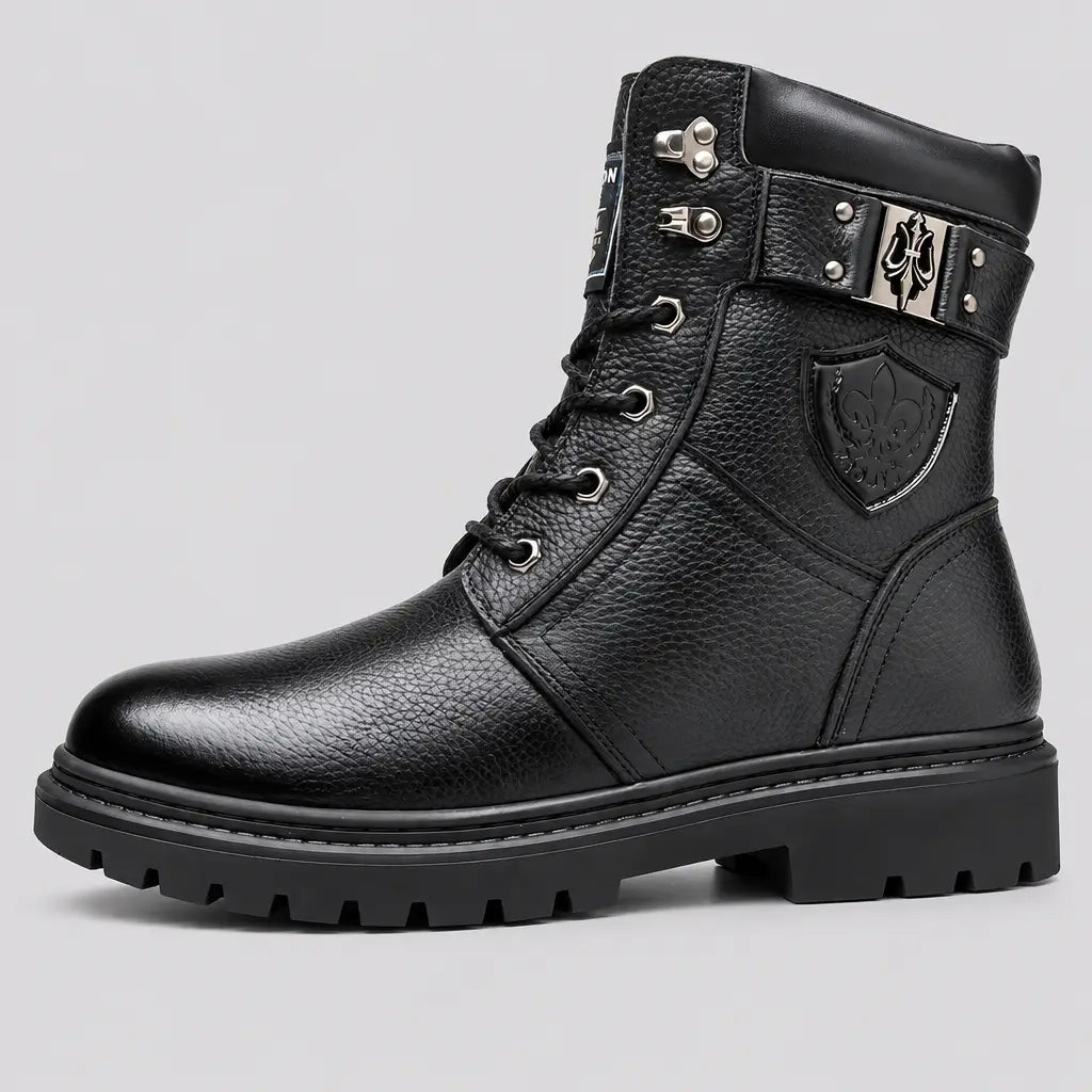 EKON Ironcrest Fleece-Lined Lace-Up Boots