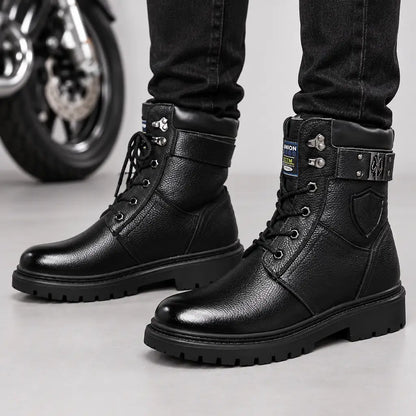 EKON Ironcrest Fleece-Lined Lace-Up Boots