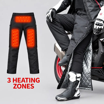 EKON Armored ThermoRide Heated Motorcycle Overpants