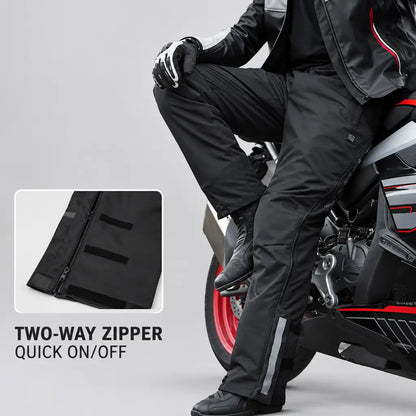 EKON Armored ThermoRide Heated Motorcycle Overpants