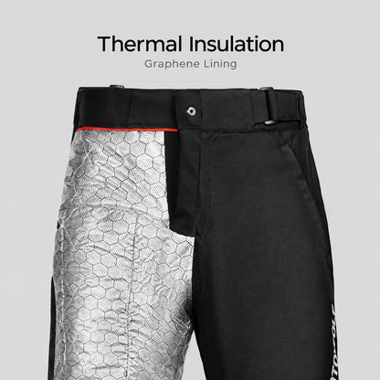 EKON Heated Motorcycle Overpants with Knee Armor
