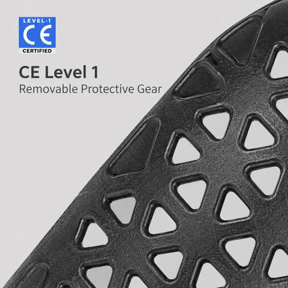EKON Heated Motorcycle Overpants with Knee Armor
