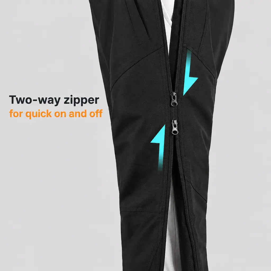EKON FrostRide Armored Winter Motorcycle Pants