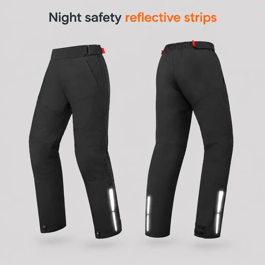 EKON FrostRide Armored Winter Motorcycle Pants