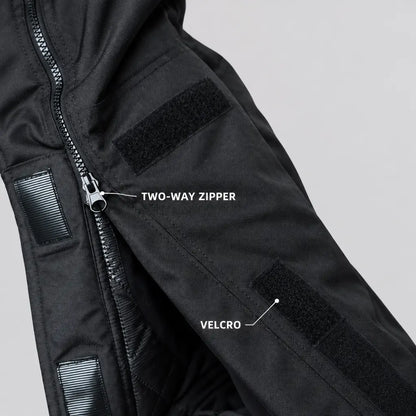 EKON Armored Quick-Zip Winter Motorcycle Overpants