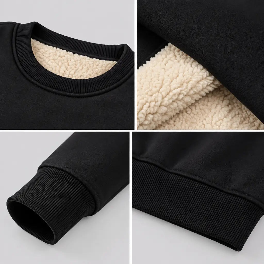 EKON Men’s Fleece-Lined Thermal Top
