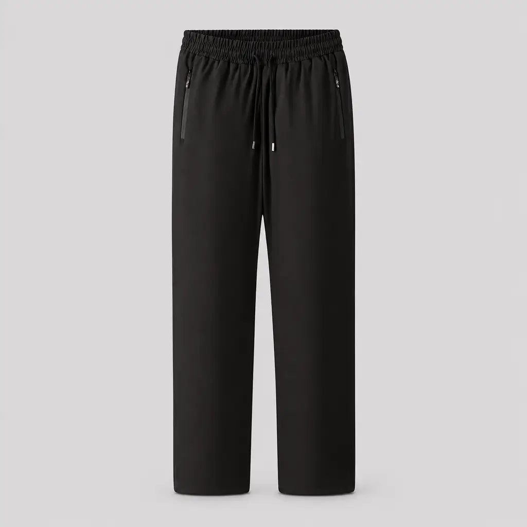 EKON Fleece-Lined Straight-Leg Thermal Pants