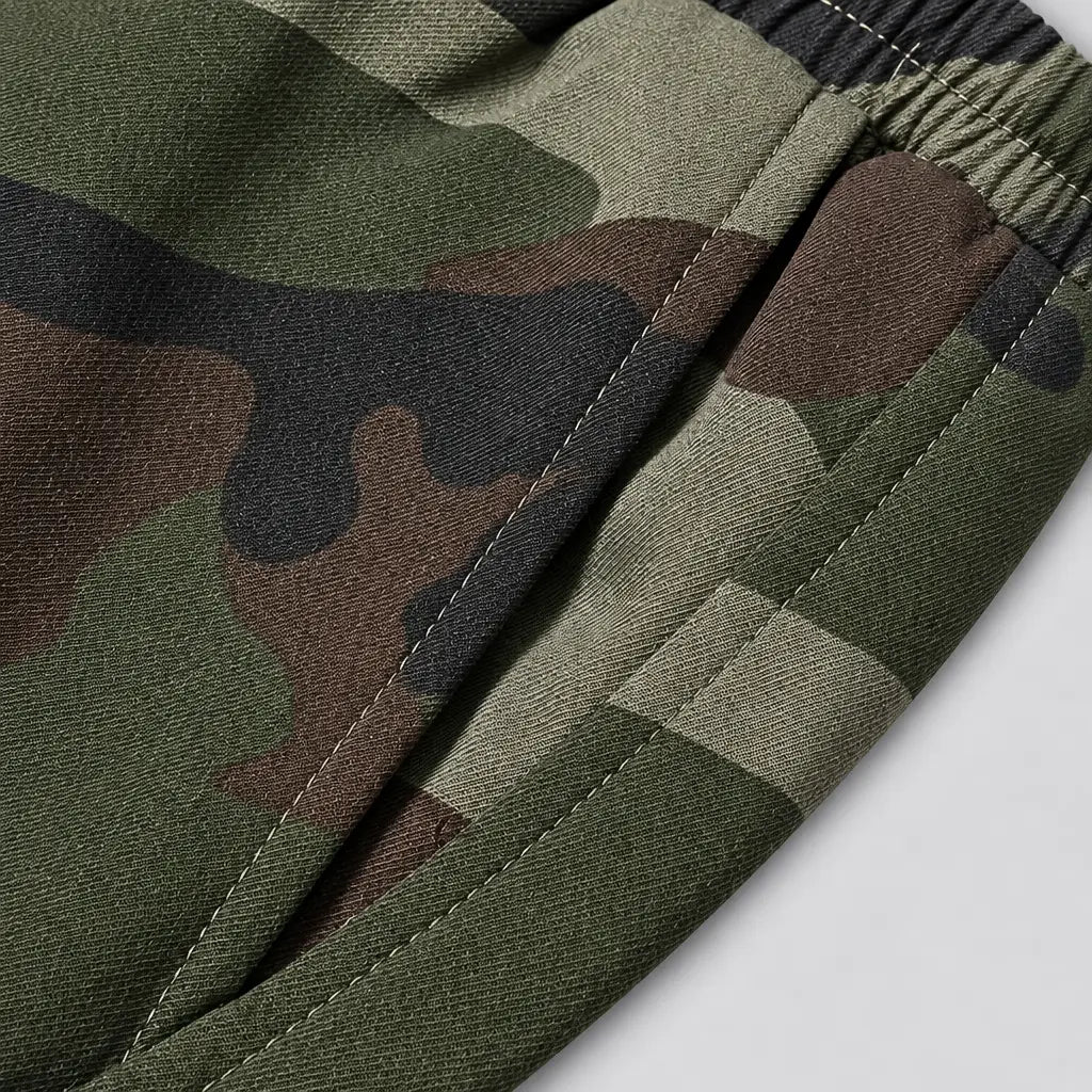EKON Men’s Fleece-Lined Camo Cargo Pants