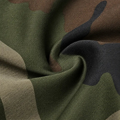 EKON Men’s Fleece-Lined Camo Cargo Pants