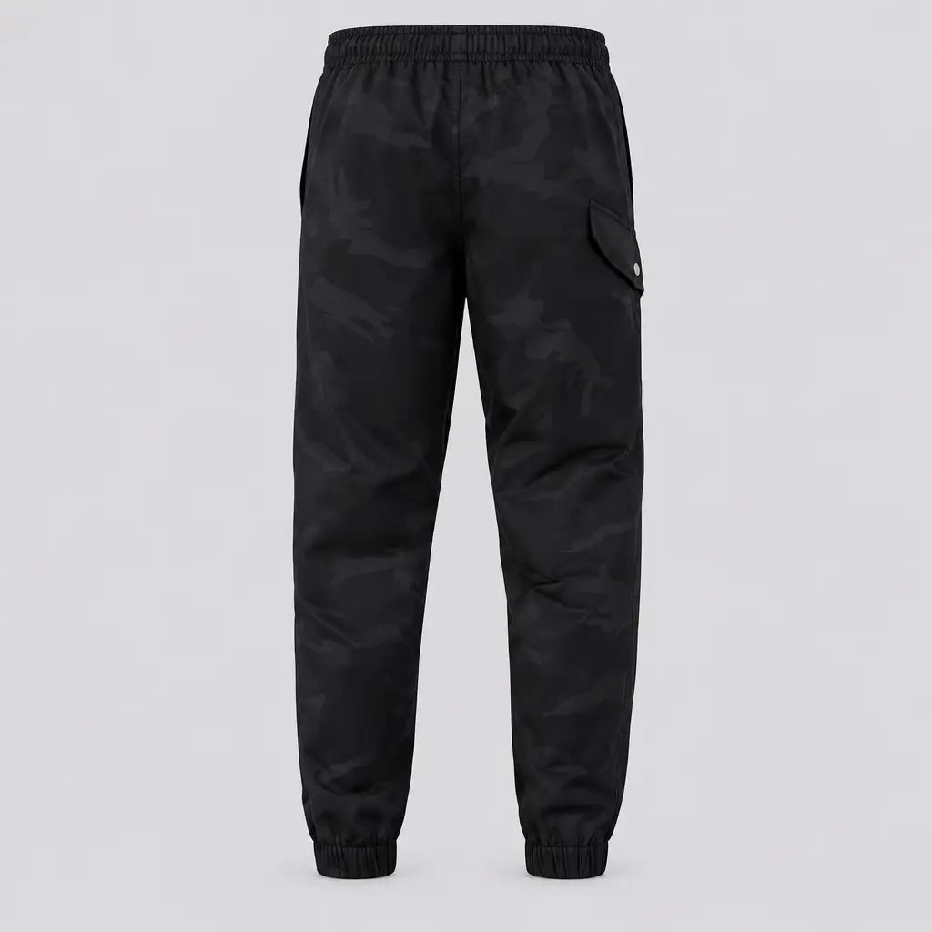 EKON Men’s Fleece-Lined Camo Cargo Pants