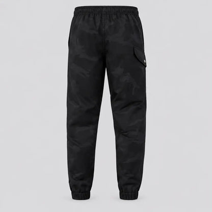 EKON Men’s Fleece-Lined Camo Cargo Pants