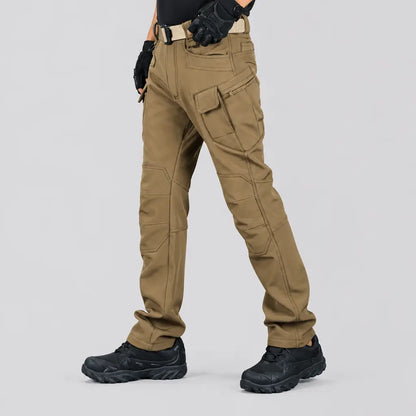 EKON Men’s Fleece-Lined Tactical Cargo Pants