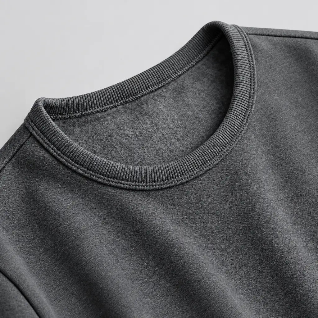 EKON Men’s Plush-Lined Crewneck Thermal Top
