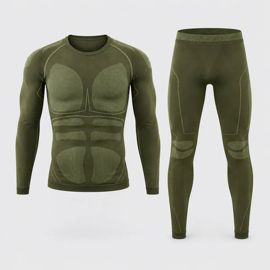 EKON Men’s Stretch Thermal Underwear Set