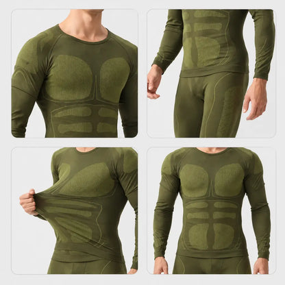 EKON Men’s Stretch Thermal Underwear Set