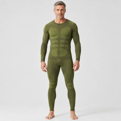 EKON Men’s Stretch Thermal Underwear Set