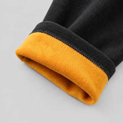 EKON Men’s Golden-Lined Crewneck Thermal Set