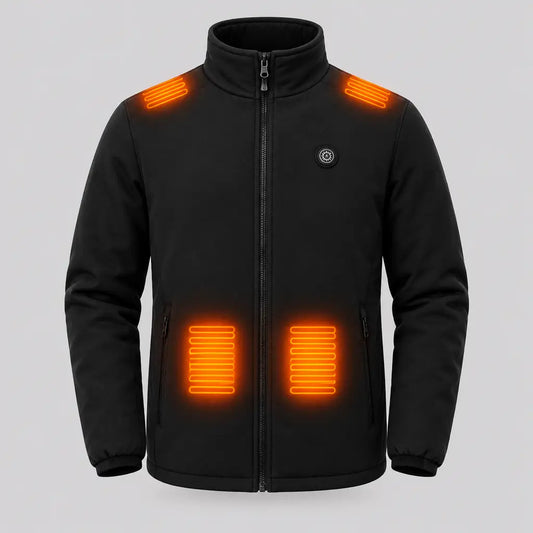 EKON Heated Stand-Collar Zip-Up Jacket XXXL (46-48US)