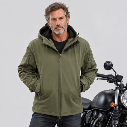 EKON RideWarm Heated Hooded Jacket