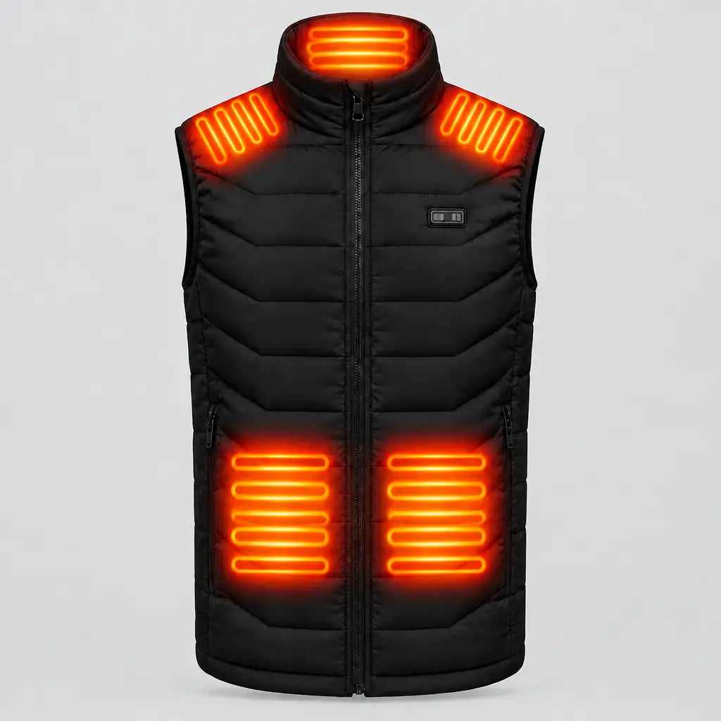 EKON FlexFit Quilted Heated Vest