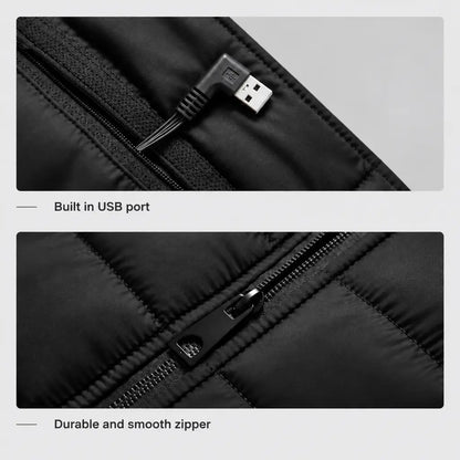 EKON FlexFit Quilted Heated Vest