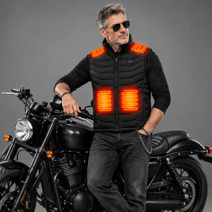 EKON FlexFit Quilted Heated Vest