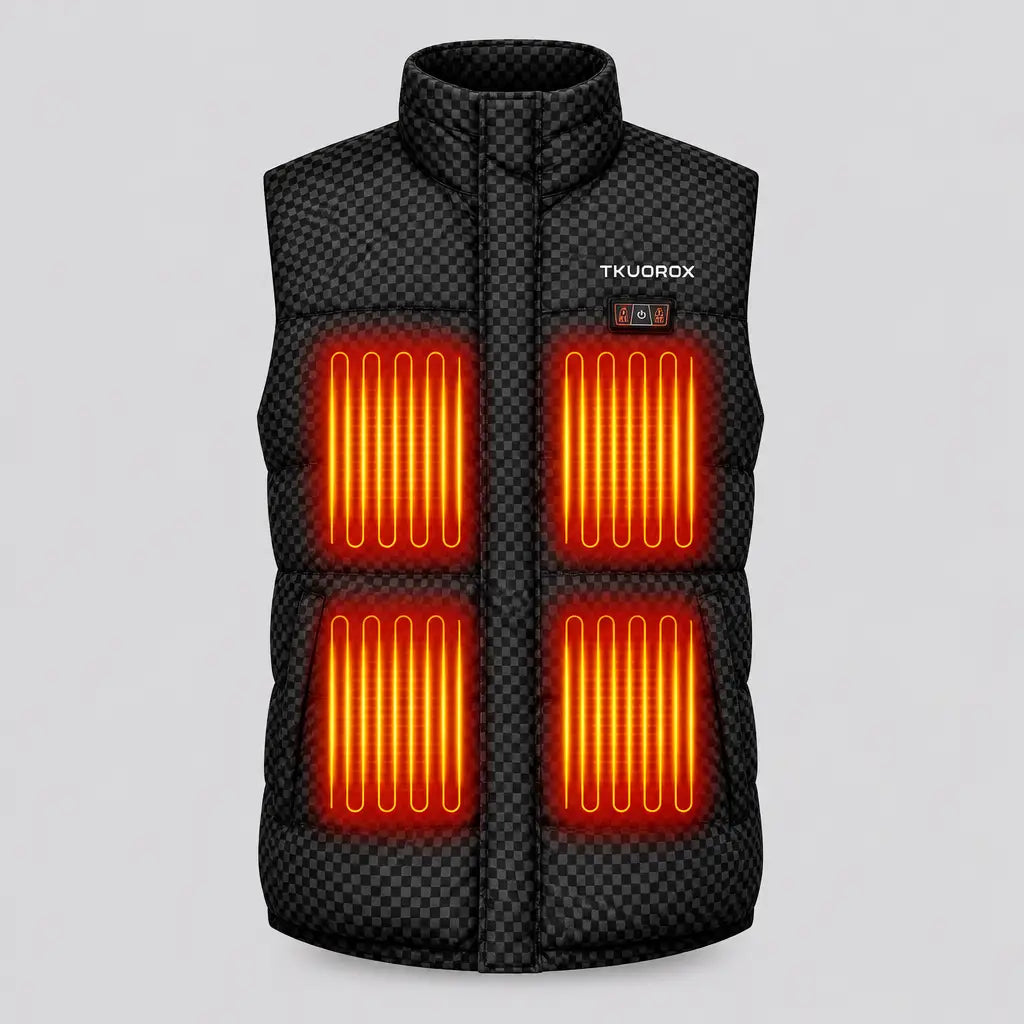 EKON Woman’s Checkerboard Heated Vest XXL (20W-22WUS)