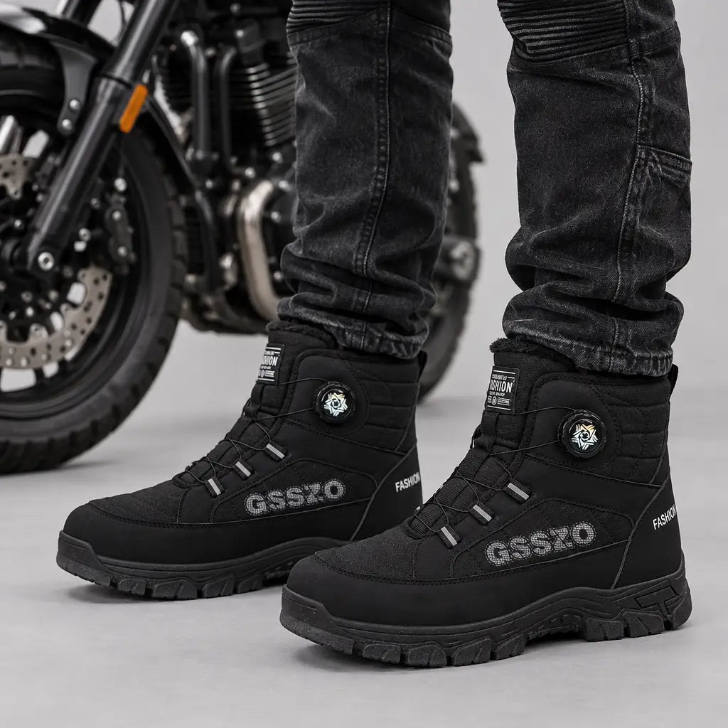 EKON Plush-Lined Winter Boots