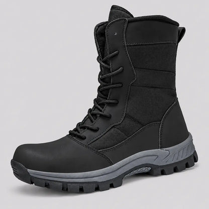 EKON Roadline Moto-Style Lace-Up Boots