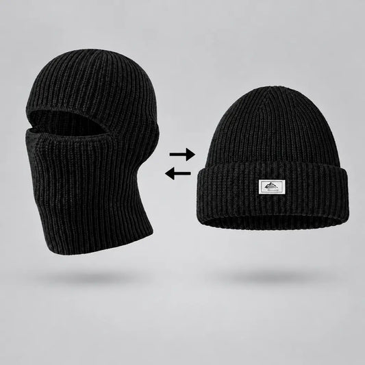 EKON Convertible Winter Beanie & Face Cover