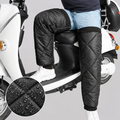 EKON Diamond-Quilted Thermal Riding Leg Warmers