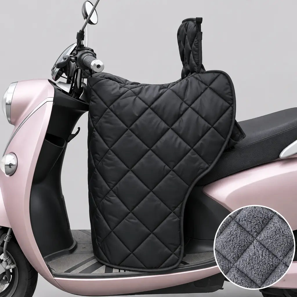 EKON DiamondWrap Fleece-Lined Scooter Leg Apron
